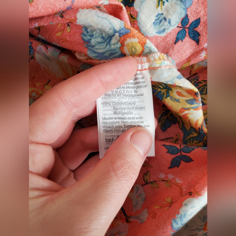 J Crew Liberty of London Floral Blouse